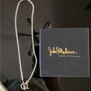 John Medeiros 17 in necklace
